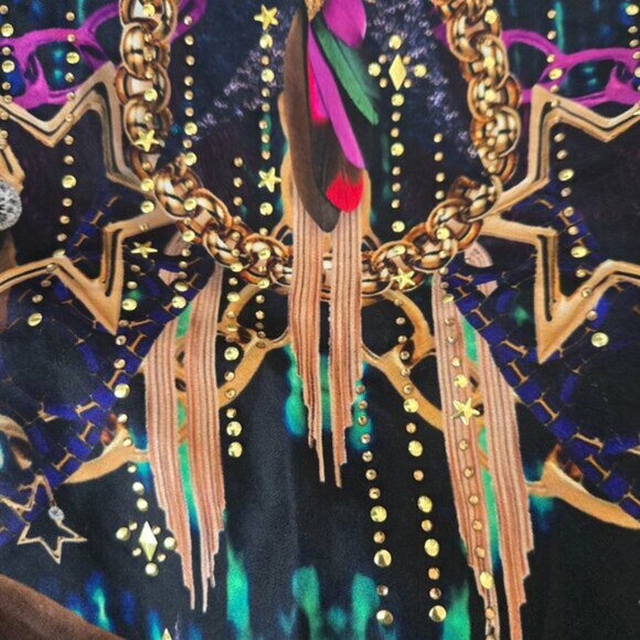 Camilla Rocket Woman Large Square Scarf b75E - Picture 5 of 5